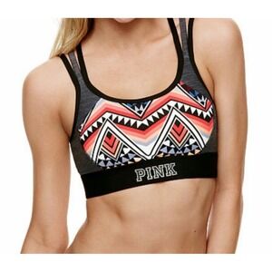 Small P PINK VICTORIAS SECRET Victoria's Secret Ultimate sports bralette‎ Black